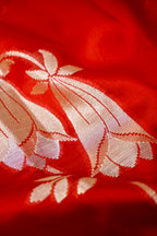 Kora Silk Saree - Red