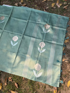 Handloom Linen Tissue- Blue