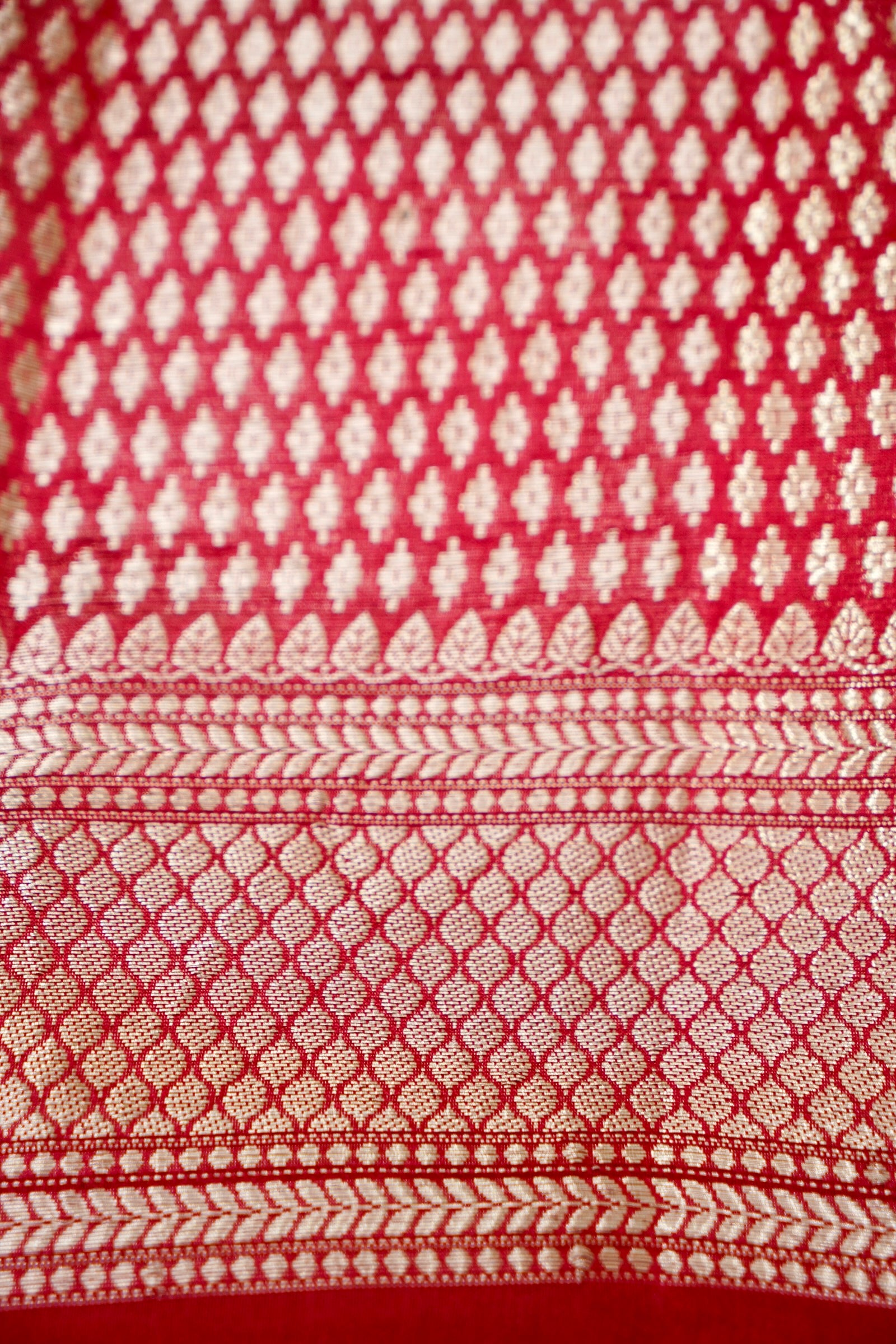 Kora Silk Saree - Pink