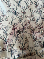Linen Saree with Kalamkari Inspired Pallu – Rose Pink