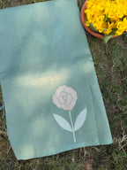 Handloom Linen Tissue- Blue