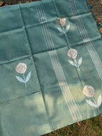 Handloom Linen Tissue- Blue