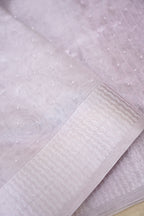 Tissue Kota Saree with All-Over Moti Handwork – Lavender