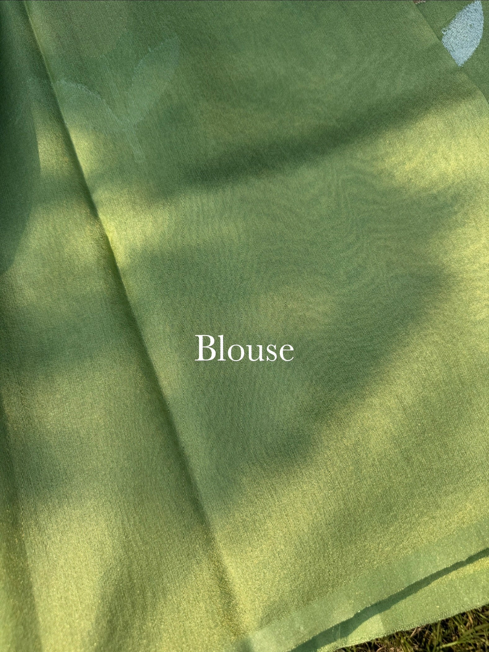 Handloom Linen Tissue - Green