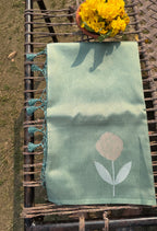 Handloom Linen Tissue- Blue