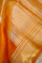 Kora Silk Saree  – Mustard Yellow