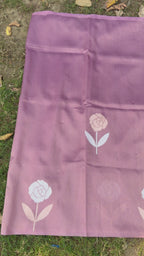 Handloom Linen Tissue - Purple