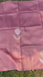 Handloom Linen Tissue - Pink
